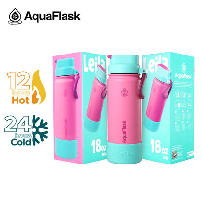 AquaFlask Kids FlipSip 532ml (18oz) Trinkflaschen