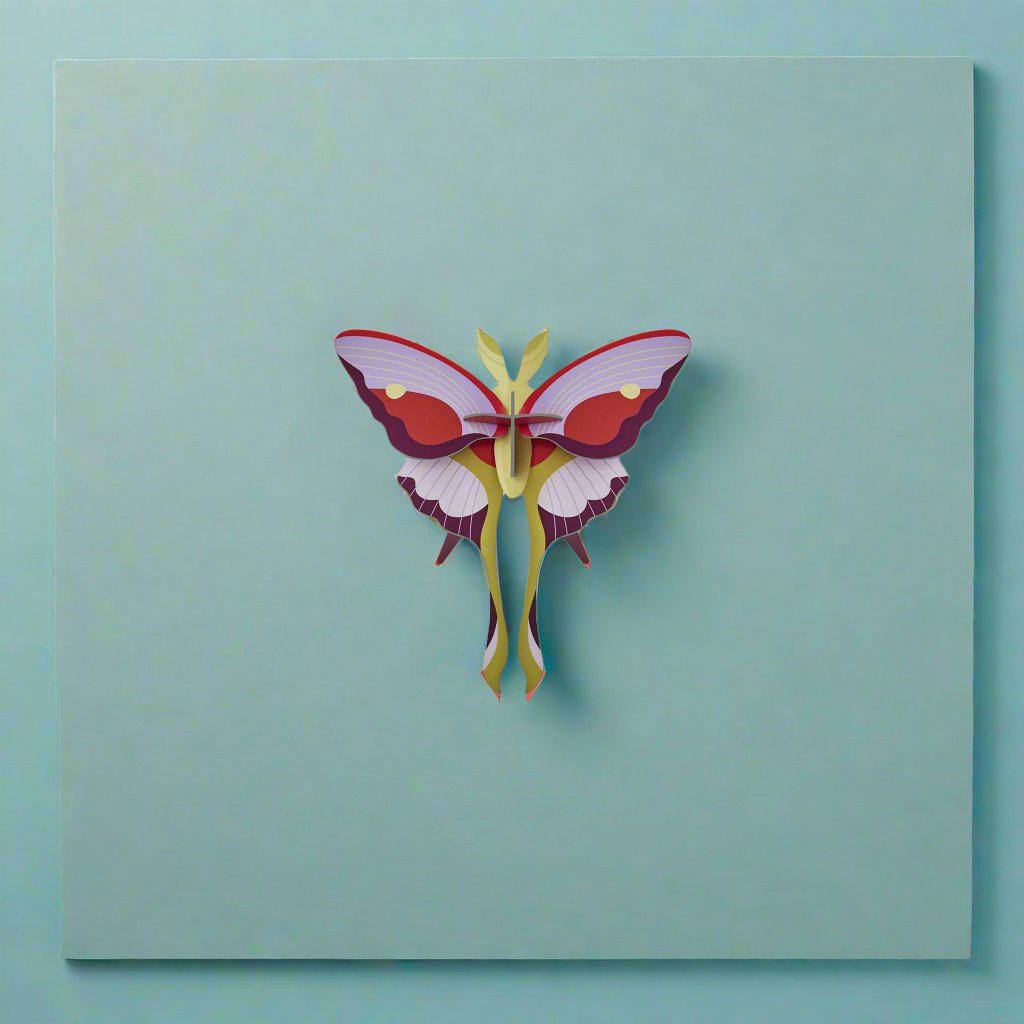 Lilac Comet Butterfly