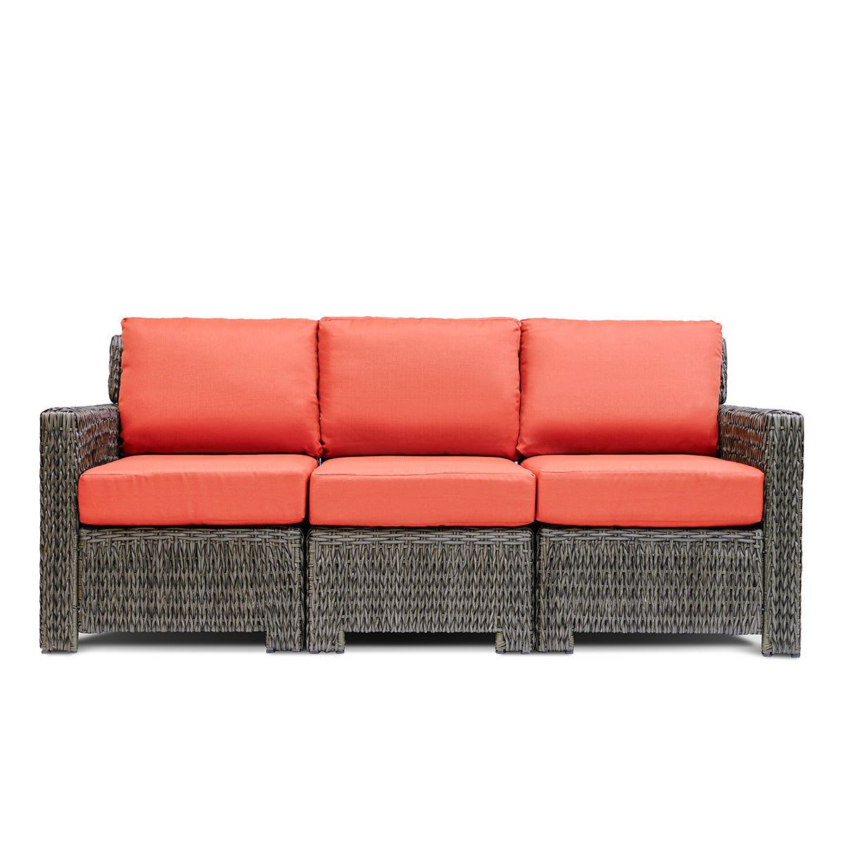 Laguna Point 4-Piece Wicker Outdoor Modular Conversational Set - AURABAGS SHOP