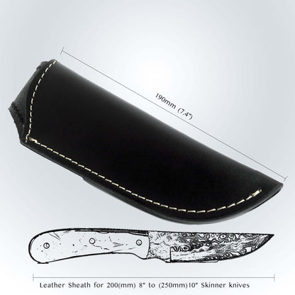 Lederscheide für Skinner-Messer