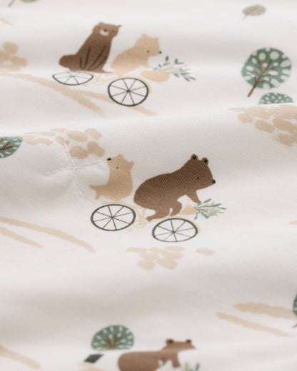 Baby Sleep Sack TENCEL™ 1.0 TOG - Bears on Bikes