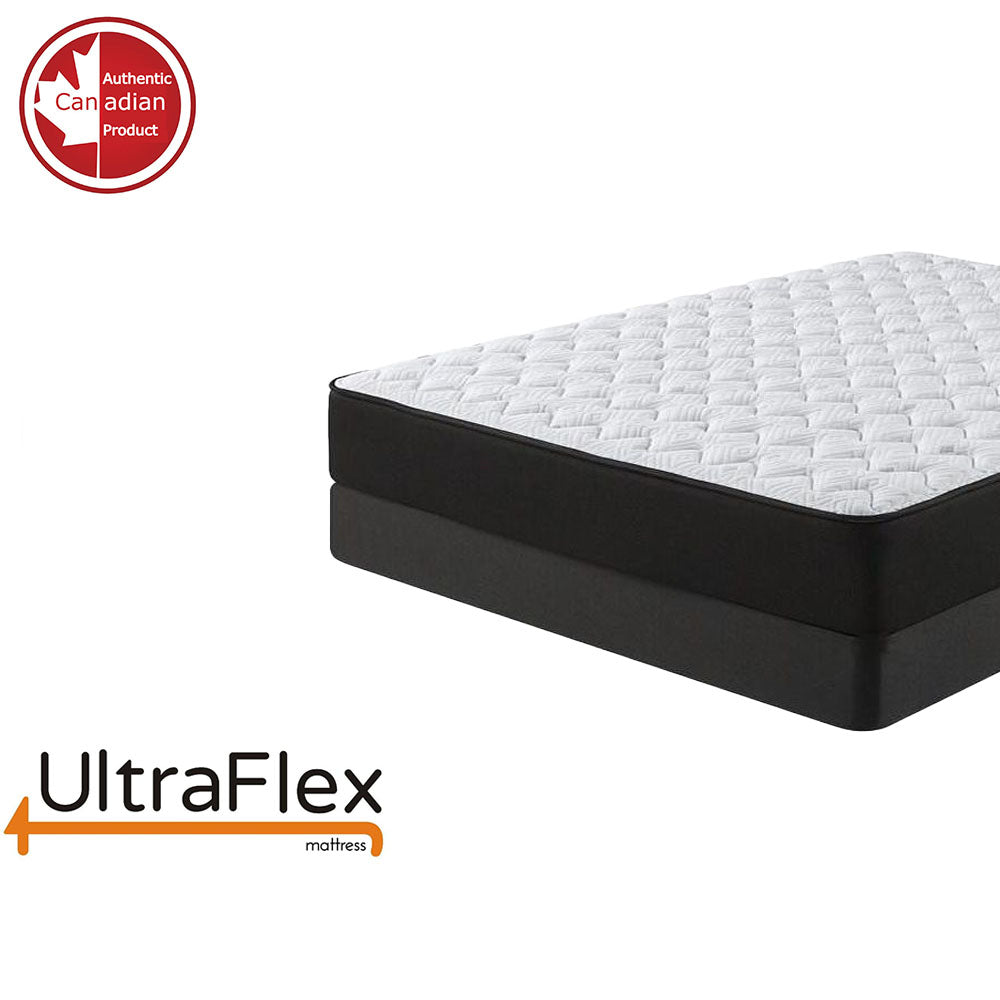 UltraFlex® PURITY -  Spinal Care Orthopedic Cool Gel, Pressure Relief Foam Encased, Multiple spinal Posture Support, LowMotion Transfer quilting, Natural Foam Blend, Comfort+, Eco-Friendly Mattress (Made in Canada)