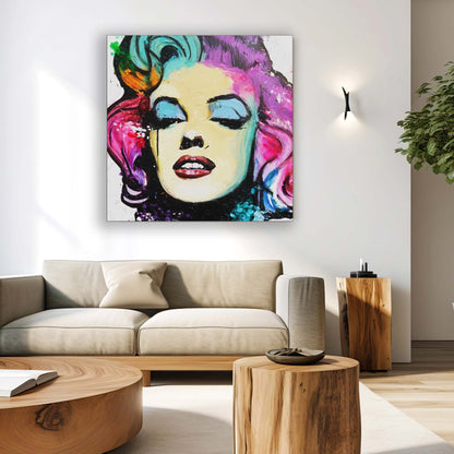 Wandbild – Marilyn in Urban Art