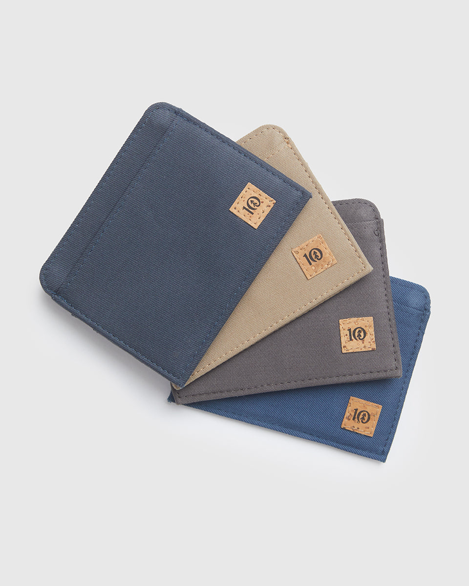 Twill-Kartenetui (Farbe kann variieren)