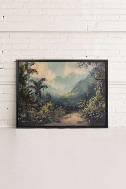 GOLDEN REALM, Leinwandbild