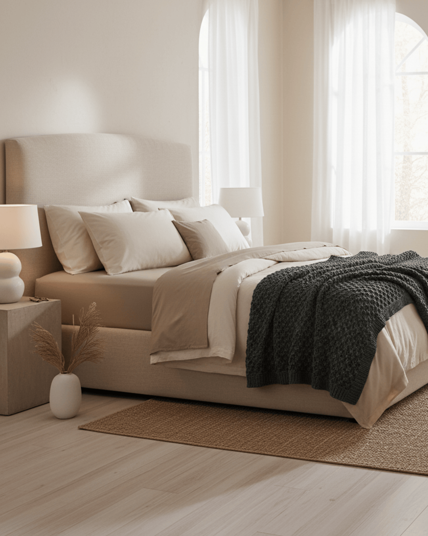 Refined Collection Sateen Fitted Sheet