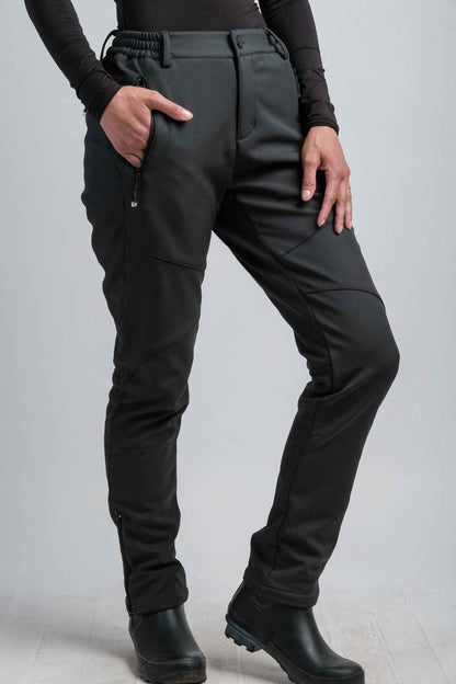 Women's Gray High Waist V2 Adventure Water Resistant Pants