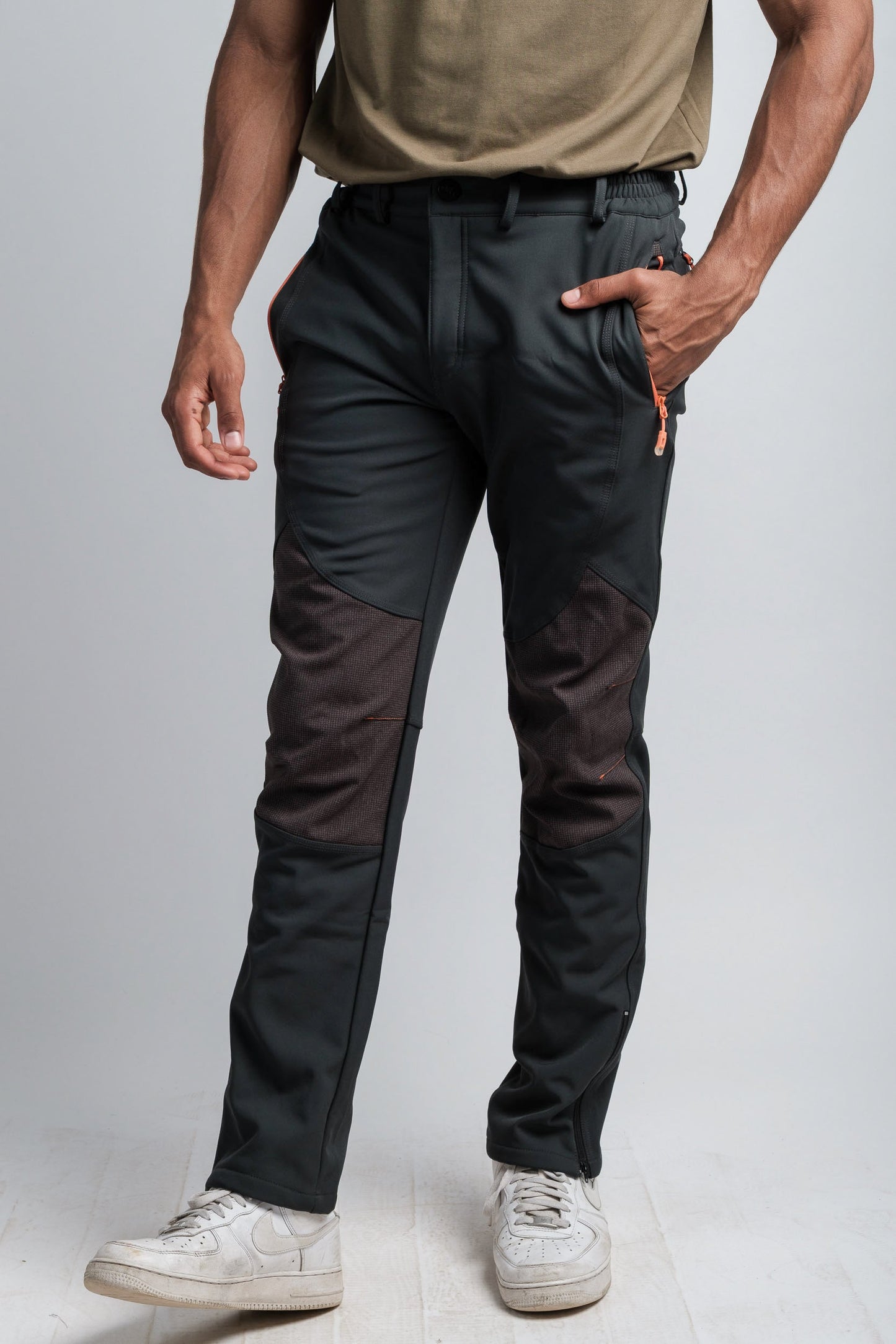 Herren Graue Wasserabweisende Abenteuerhose