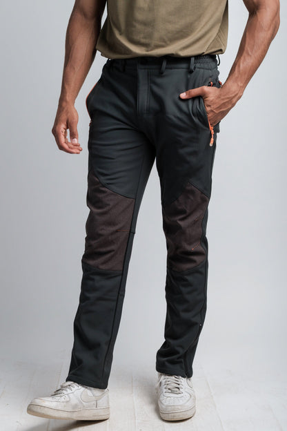 Herren Graue Wasserabweisende Abenteuerhose