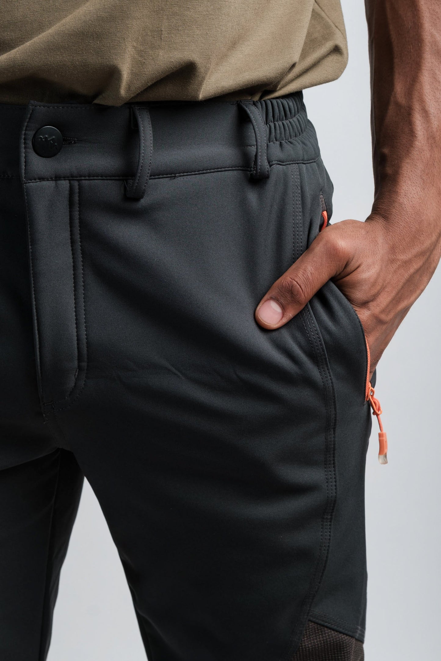 Herren Graue Wasserabweisende Abenteuerhose