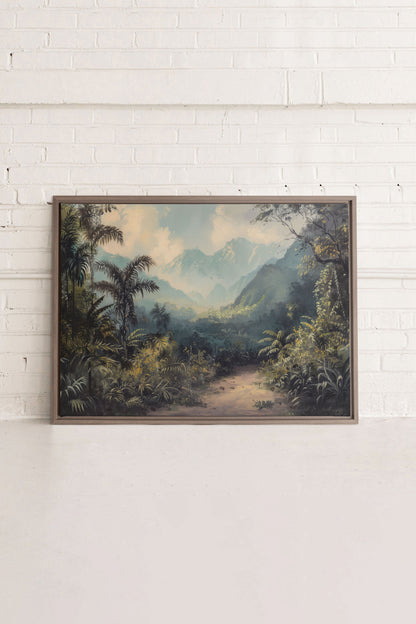 GOLDEN REALM, Leinwandbild