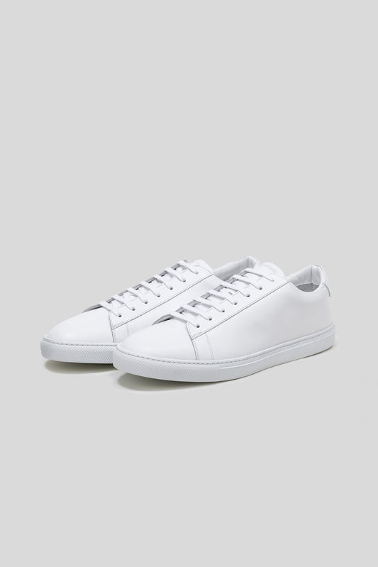 White Calfskin Città Sneaker