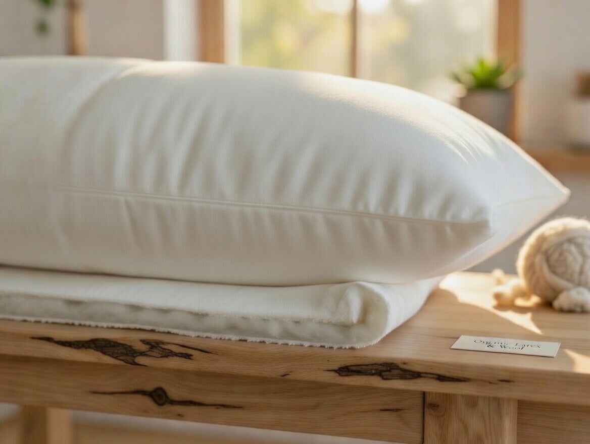 Organic Latex and Wool Deluxe Pillow