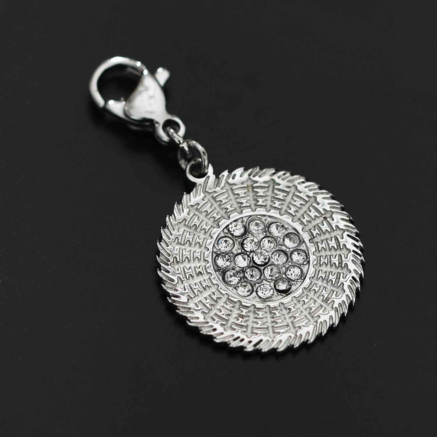AVERY Charm Necklace Silver