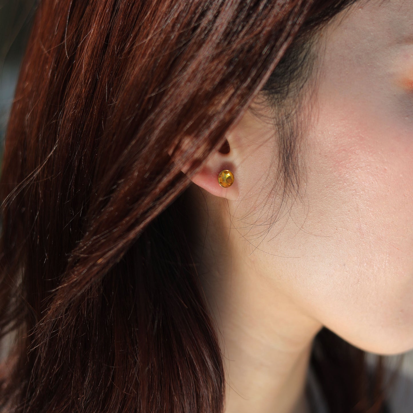 URSA Coloured Crystal Studs
