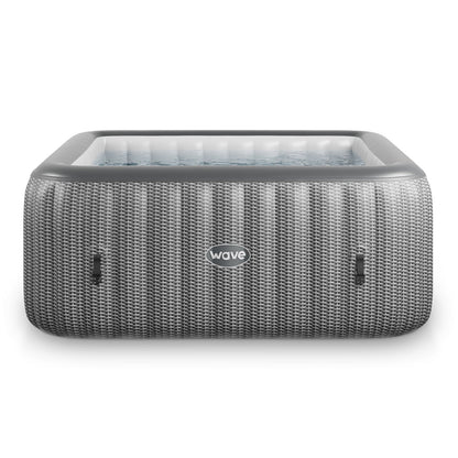 Wave | Pacific | 4/6-Person Inflatable Hot Tub | Square | Integrated Heater