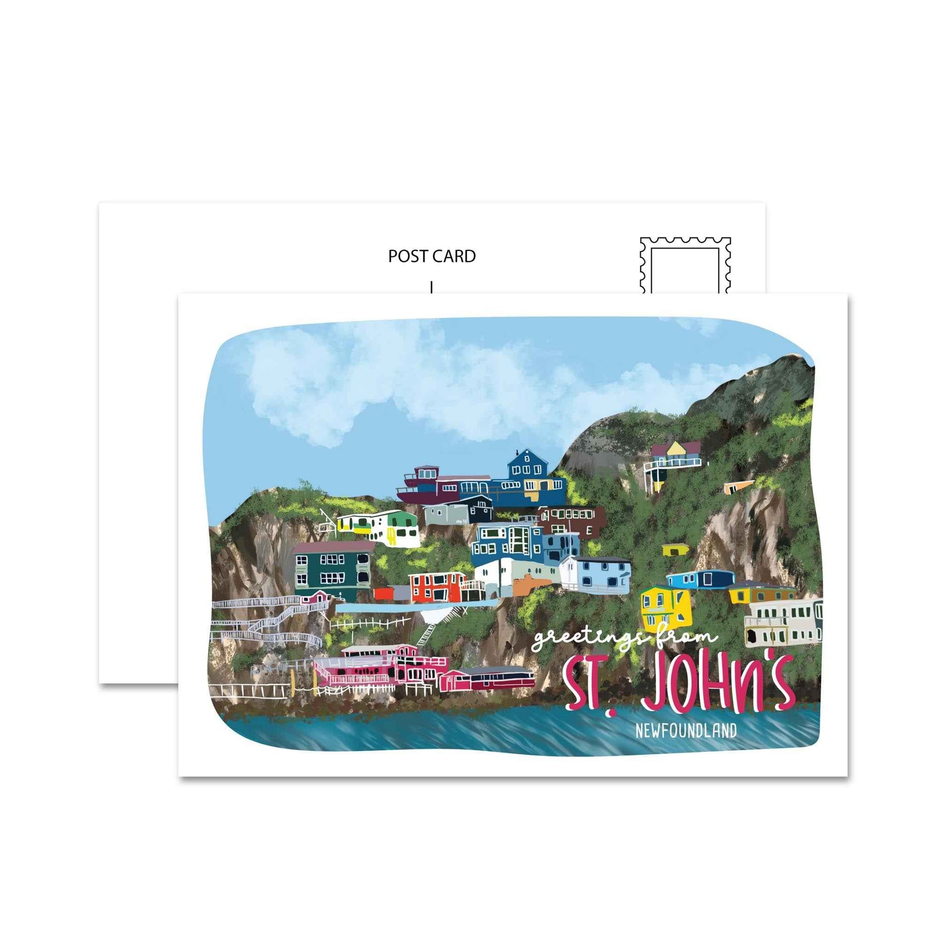 St. Johns, Newfoundland & Labrador Canada Postcard