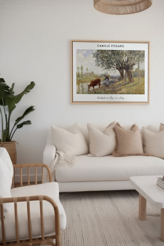 PISSARRO, Leinwandbild