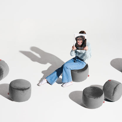 Punkt-Velvet-Ottomane &amp; Fußhocker<br> Für Innenräume