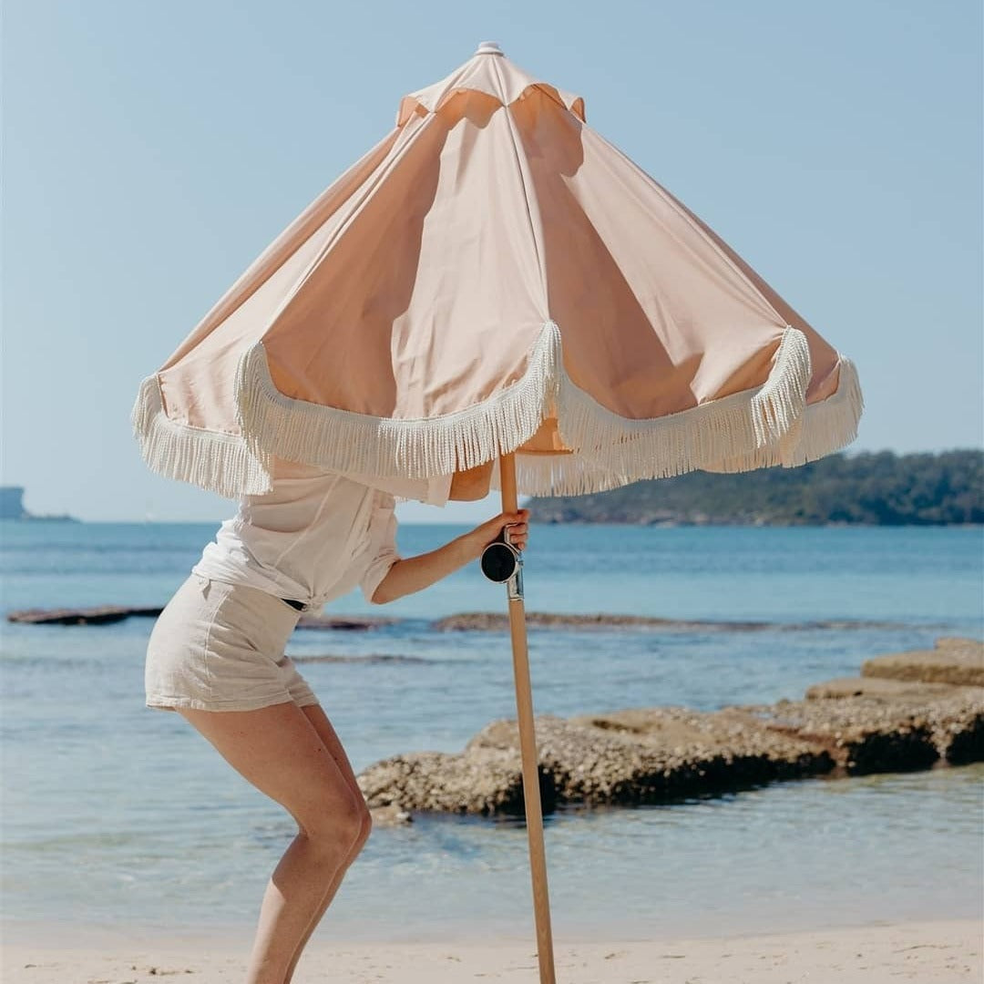 Premium Sonnenschirm<br> 180cm Durchmesser<br> UPF50+