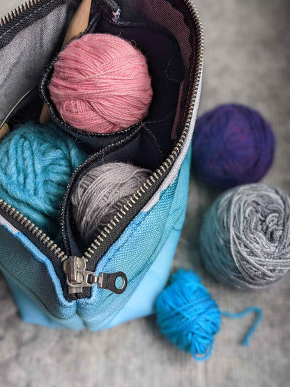 Zippered Project Bag | Meditative Mandala