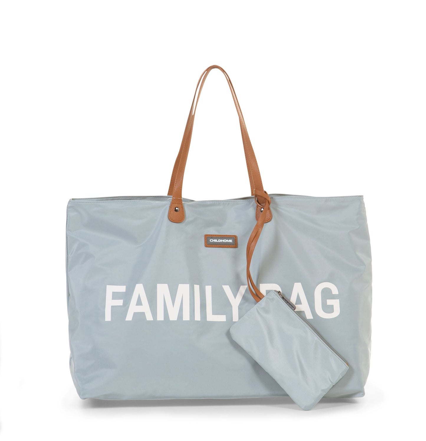 Mühelos stylische graue Familientasche