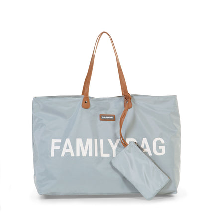 Mühelos stylische graue Familientasche