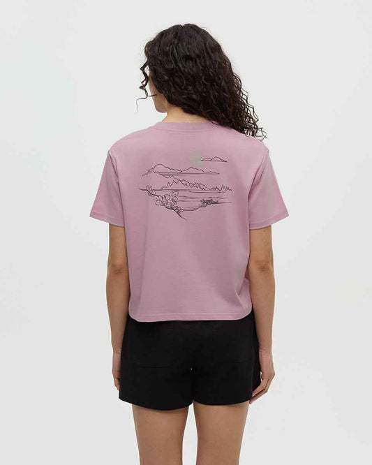 Wild Rose Lake Crop T-Shirt