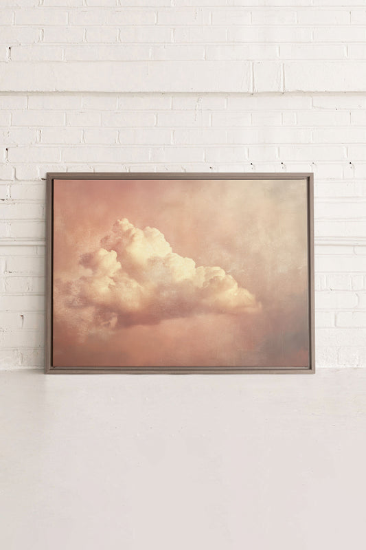 ROSENNEBEL, Werk auf gespannter Leinwand