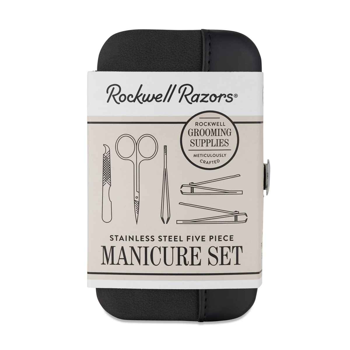 Rockwell Stainless Steel Manicure Set (5 piece)