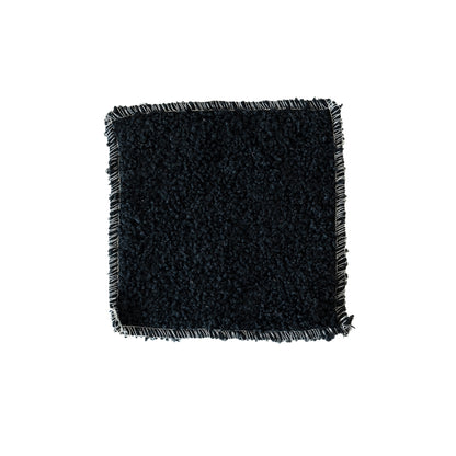 COTTON -BLACK SHERPA