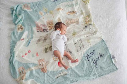 Muslin Swaddle - New York City