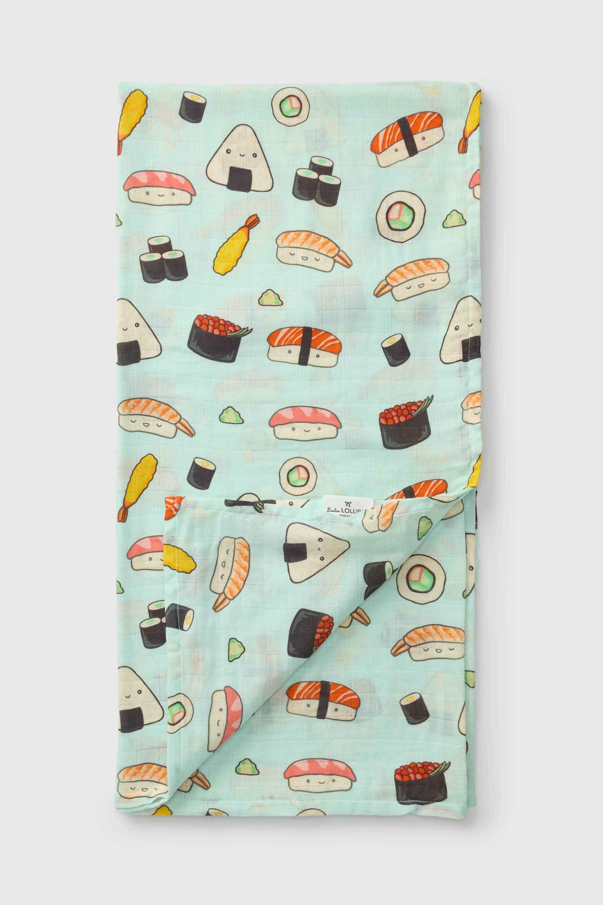Muslin Swaddle - Sushi