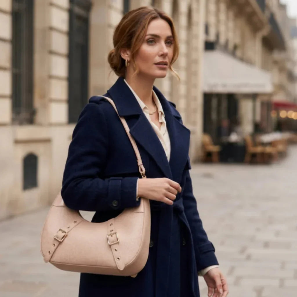 Sac à main demi lune