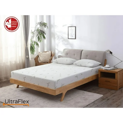 UltraFlex® SolidSleep- Matratzen- und Boxspring-Set Hergestellt in Kanada FEST Gel Infusion Wendekomfort mit Druckentlastung, Kühltechnologie, Bambusbezug, CertiPUR-US® zertifiziertem Schaumstoff (Hergestellt in Kanada)