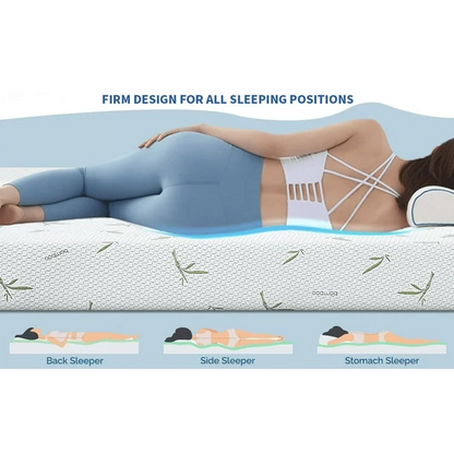 UltraFlex® SolidSleep- Matratzen- und Boxspring-Set Hergestellt in Kanada FEST Gel Infusion Wendekomfort mit Druckentlastung, Kühltechnologie, Bambusbezug, CertiPUR-US® zertifiziertem Schaumstoff (Hergestellt in Kanada)