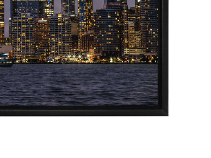 Wandkunst Der CN Tower, Roger Center und der Ontariosee