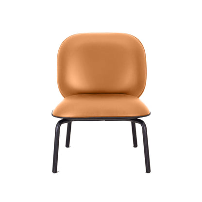 Tasca Lounge Chair & Ottoman<br> Eco Leather Fabric<br> Indoor Use