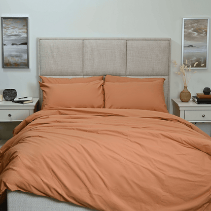 Washed Percale Duvet Cover