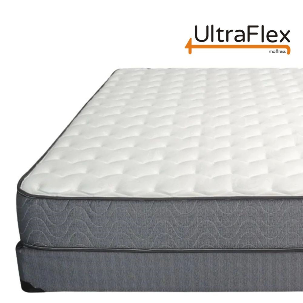 UltraFlex® INFINITY PLUS Matratzen- und Boxspring-Set Orthopädische Wirbelsäulenpflege, Premium-Soja-Schaum, Umweltfreundliche Matratze (Hergestellt in Kanada)