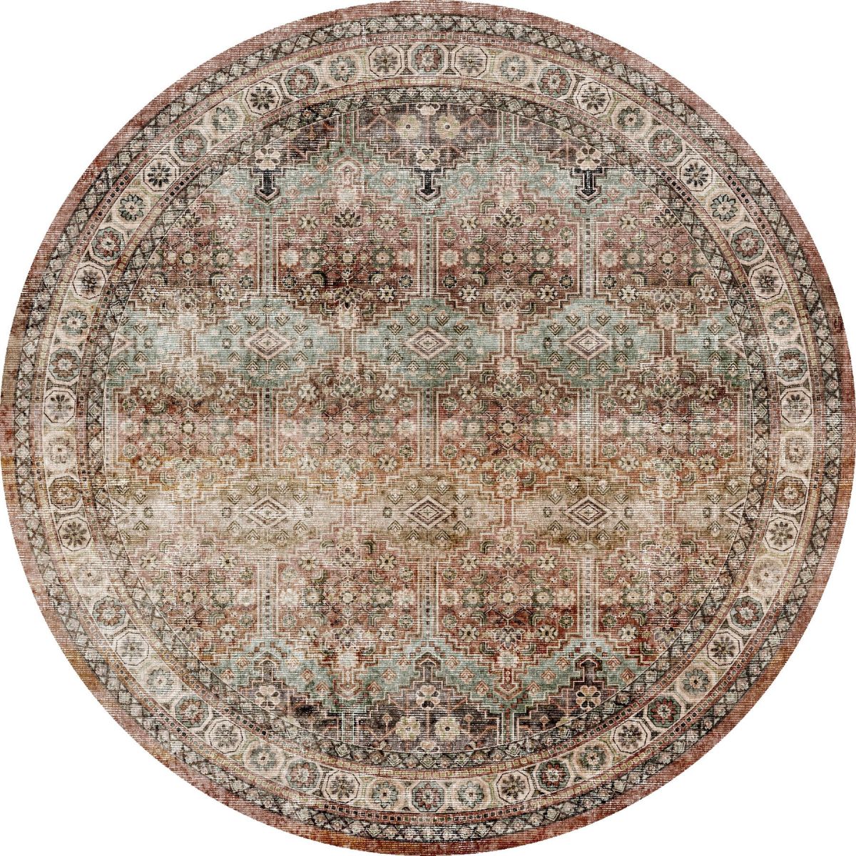 Teppich Layla Sage Taupe