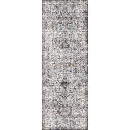 Hialeah Silber Pastellblauer Teppich