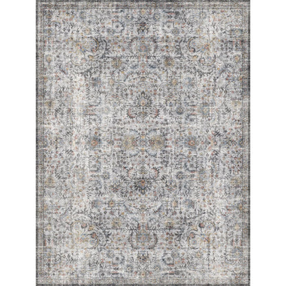 Hialeah Silber Pastellblauer Teppich
