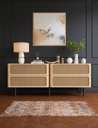 Teppich Layla Sage Taupe