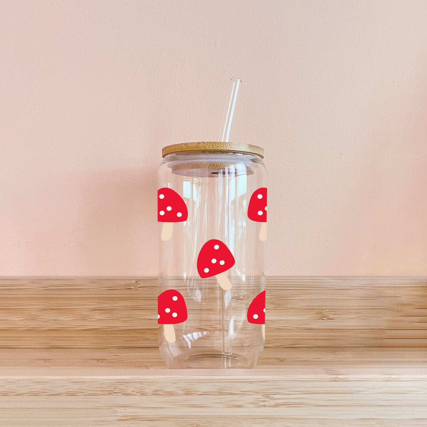 Boho-Glas - Pilze