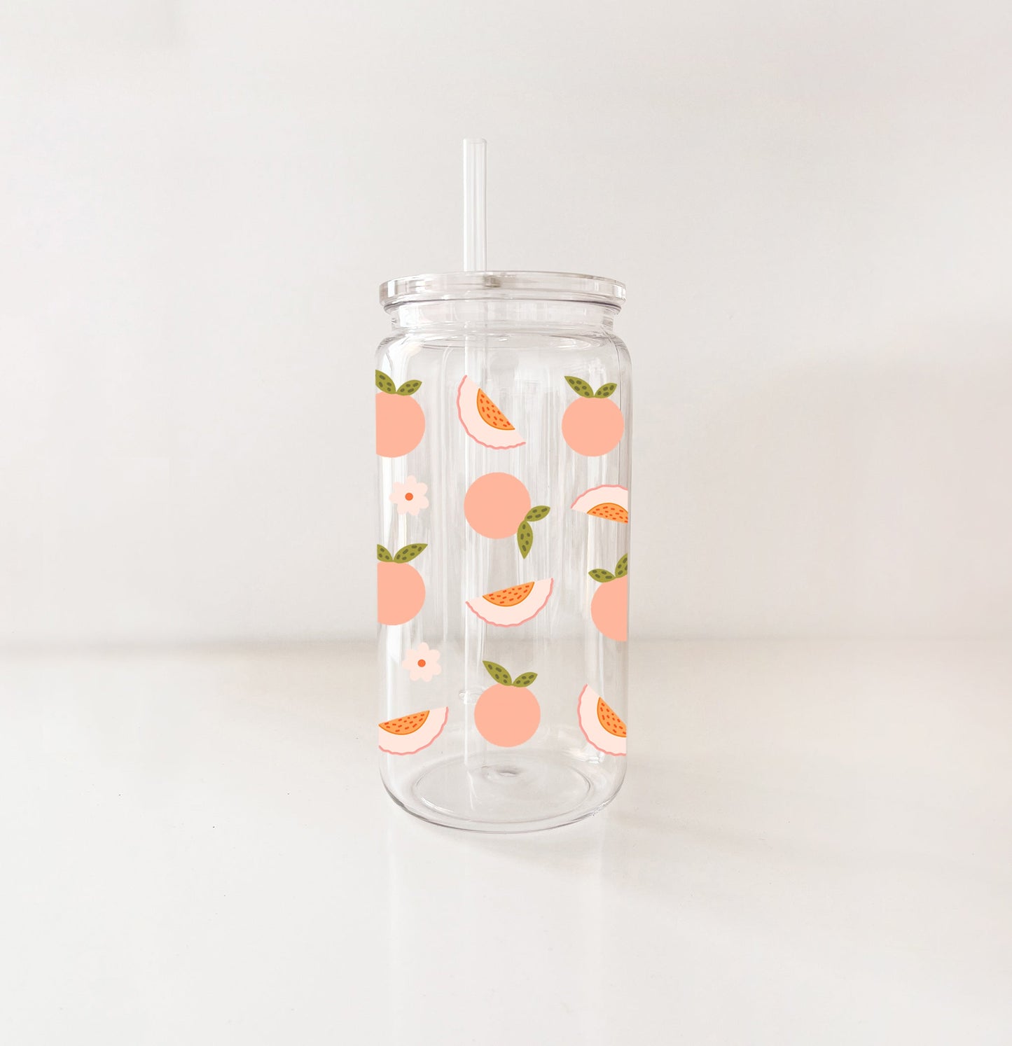 Plastic cup - Peach punch