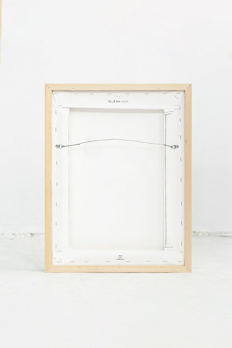 CONTINENTALE CHARME, Gestreckte Leinwand Kunst