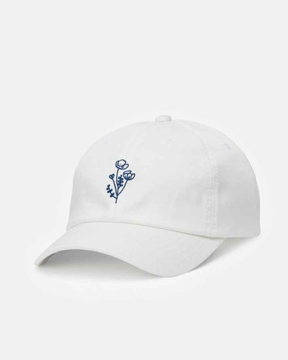 Flower Embroidery Peak Hat