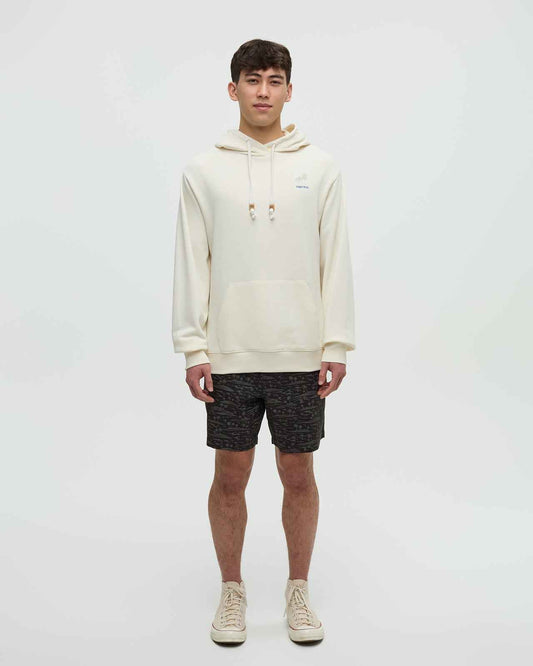 Haiti Palm Logo Relaxed Hoodie