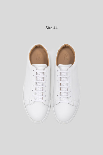 White Calfskin Città Sneaker